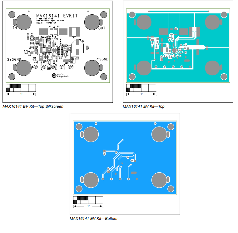 Analog Devices / Maxim Integrated MAX16141评估套件